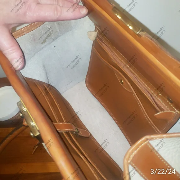 Vintage Dooney and Bourke R03 doctor's bag - Picture 7 of 12